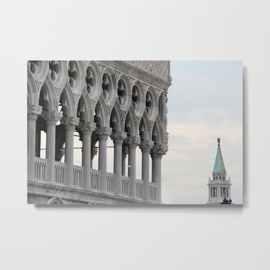 While in Venice Metal Print