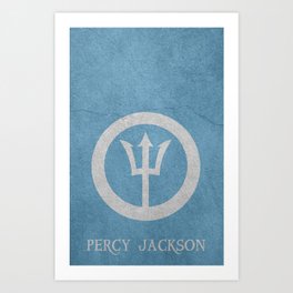 Percy Jackson Art Print