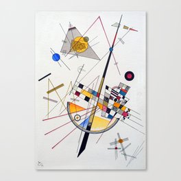 Wassily Kandinsky Delicate Tension Canvas Print