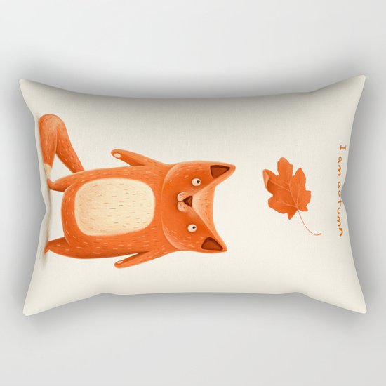 I am autumn (2) Rectangular Pillow