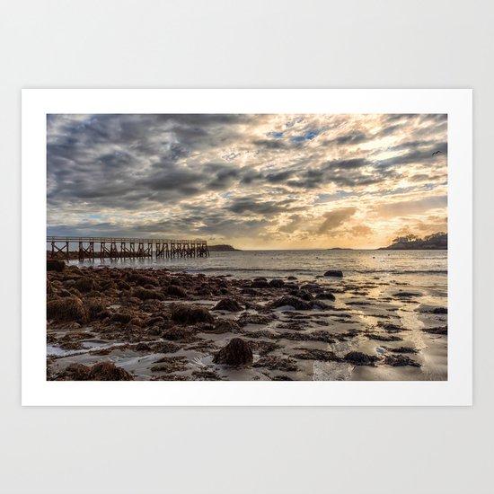 Magnolia Pier #2 Art Print