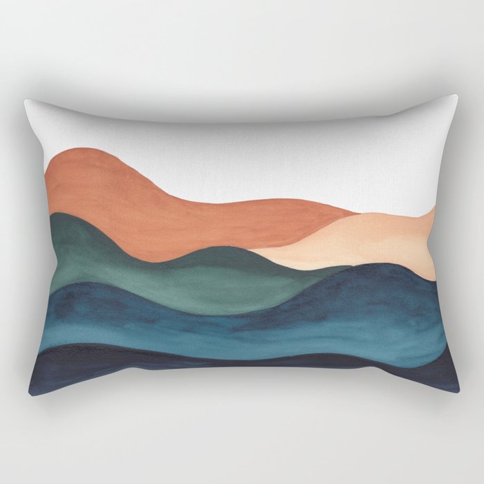 Colors of the Earth Rectangular Pillow