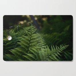 Wild Forest Ferns Photograph Cutting Board