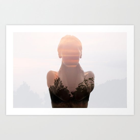 Insideout 6. Naked Nature Art Print