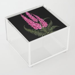 Foxglove and Fern Acrylic Box