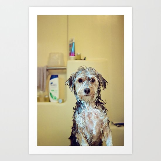 Clean and Anxious Art Print
