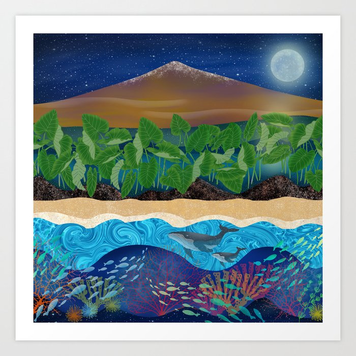 Mauna Kea Art Print