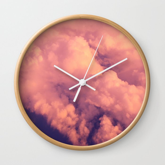 Cloudscape II Wall Clock