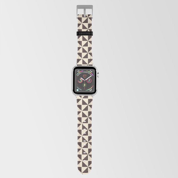 Mid century triangles retro pattern 1 Apple Watch Band