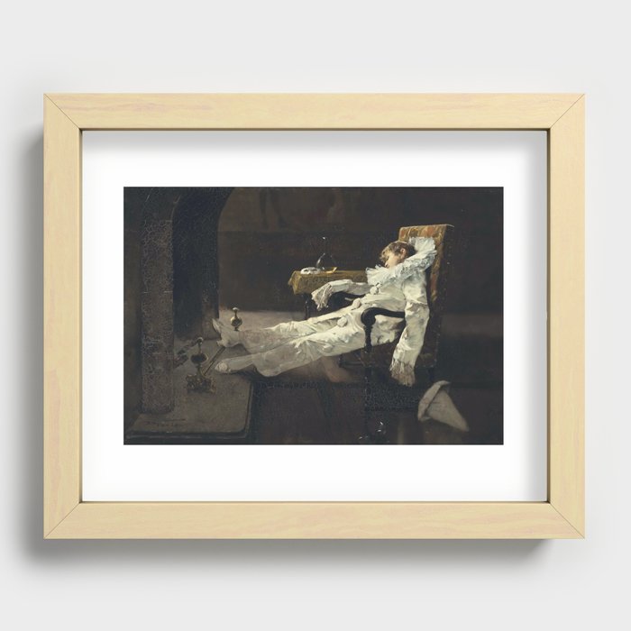 Pierrot's Dream Recessed Framed Print