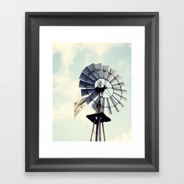 Windmill Framed Art Print