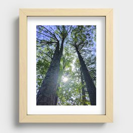 Perspective with Sun Recessed Framed Print