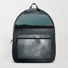 Pilvivesi Backpack | Fall, Digital, Vesi, Sky, Finland, Photo, Dark, Cloud, Autumn, Reflection 