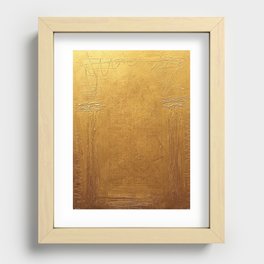 golden gate  Recessed Framed Print