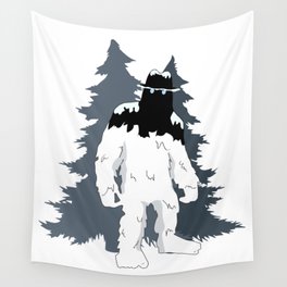 Cool Yeti Wall Tapestry