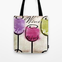 Wine Tasting Tote Bag