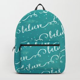 Believe in Blue Backpack
