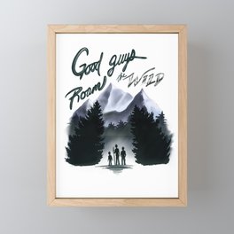 Good Guyys Framed Mini Art Print