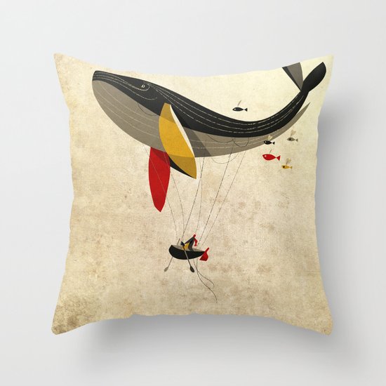 I believe i can fly Throw Pillow