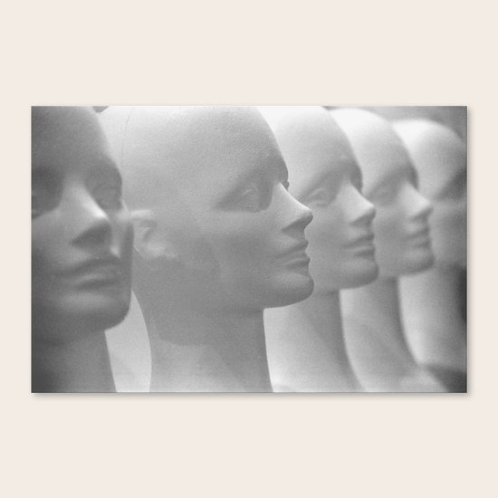 white people Canvas Print