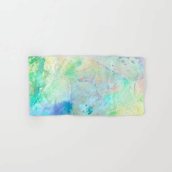 Pastel Color Splash 06 Hand & Bath Towel