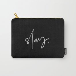 Slay (black) Carry-All Pouch