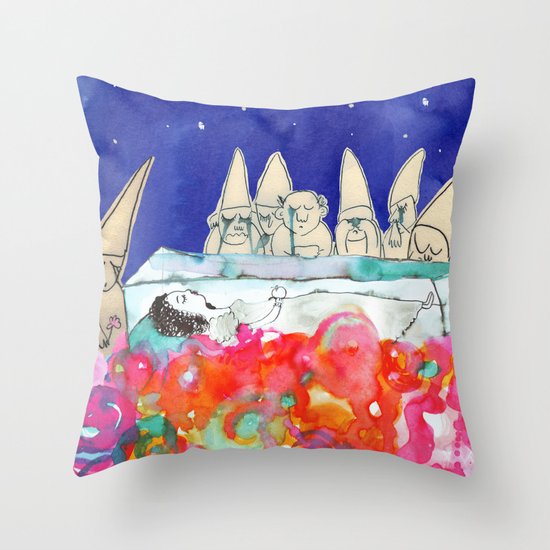 Snow White Throw Pillow
