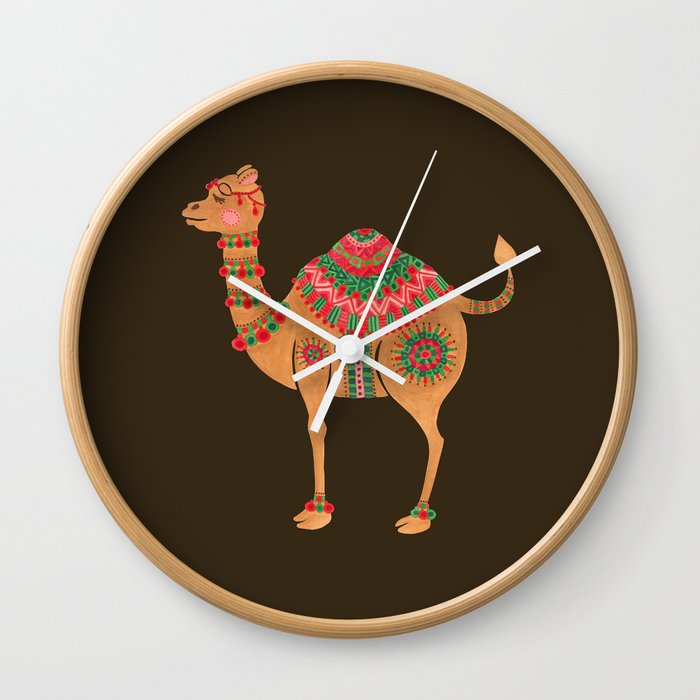 The Ethnic Camel Wall Clock