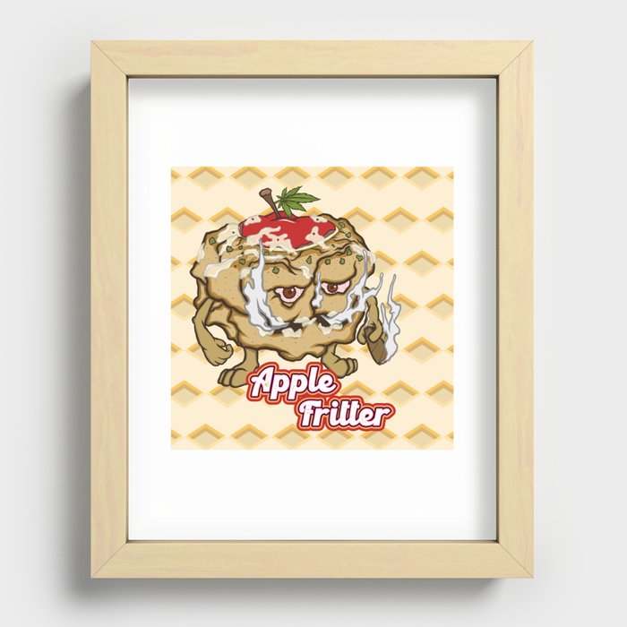 Apple Fritter Recessed Framed Print