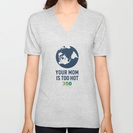 10th Anniversary - Your Mom Is Too Hot V Neck T Shirt