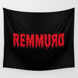 REMMURD Drummer Wall Tapestry | Metal, Drummer, Letters, Rock, Percussionist, Bloody, Musician, Percussion, Drums, Student 