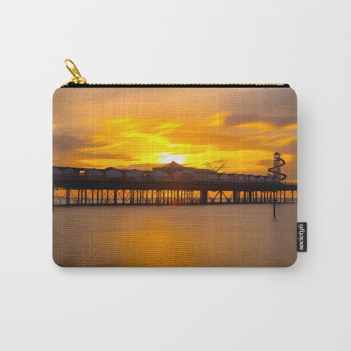 Sunset Over Herne Bay Pier Carry-All Pouch