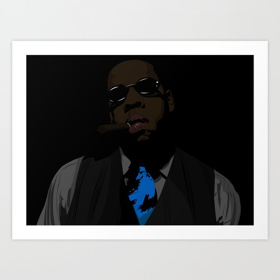 Jay-Z Art Print