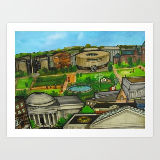 The National Mall Art Print