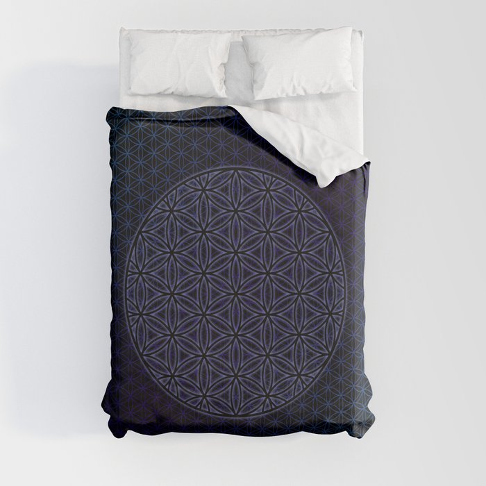 Flower of Life Duvet Cover