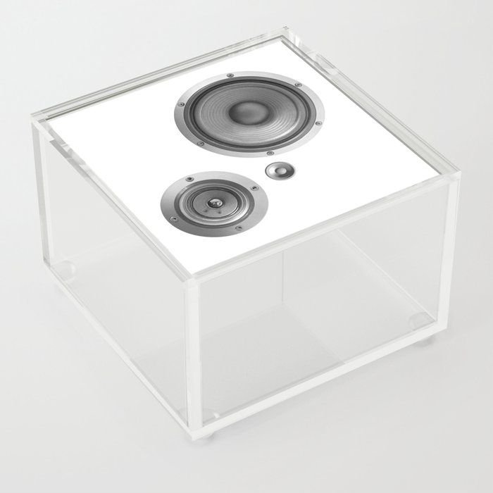 Box speaker acrylic on sale