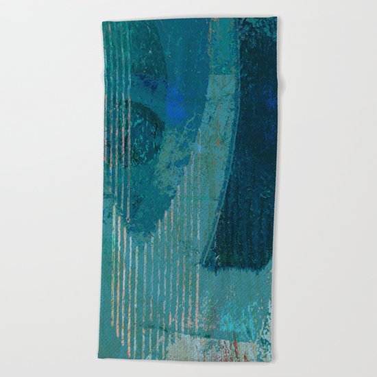 Blue Beach Towel