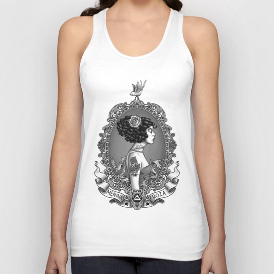 Menina Roza Unisex Tank Top