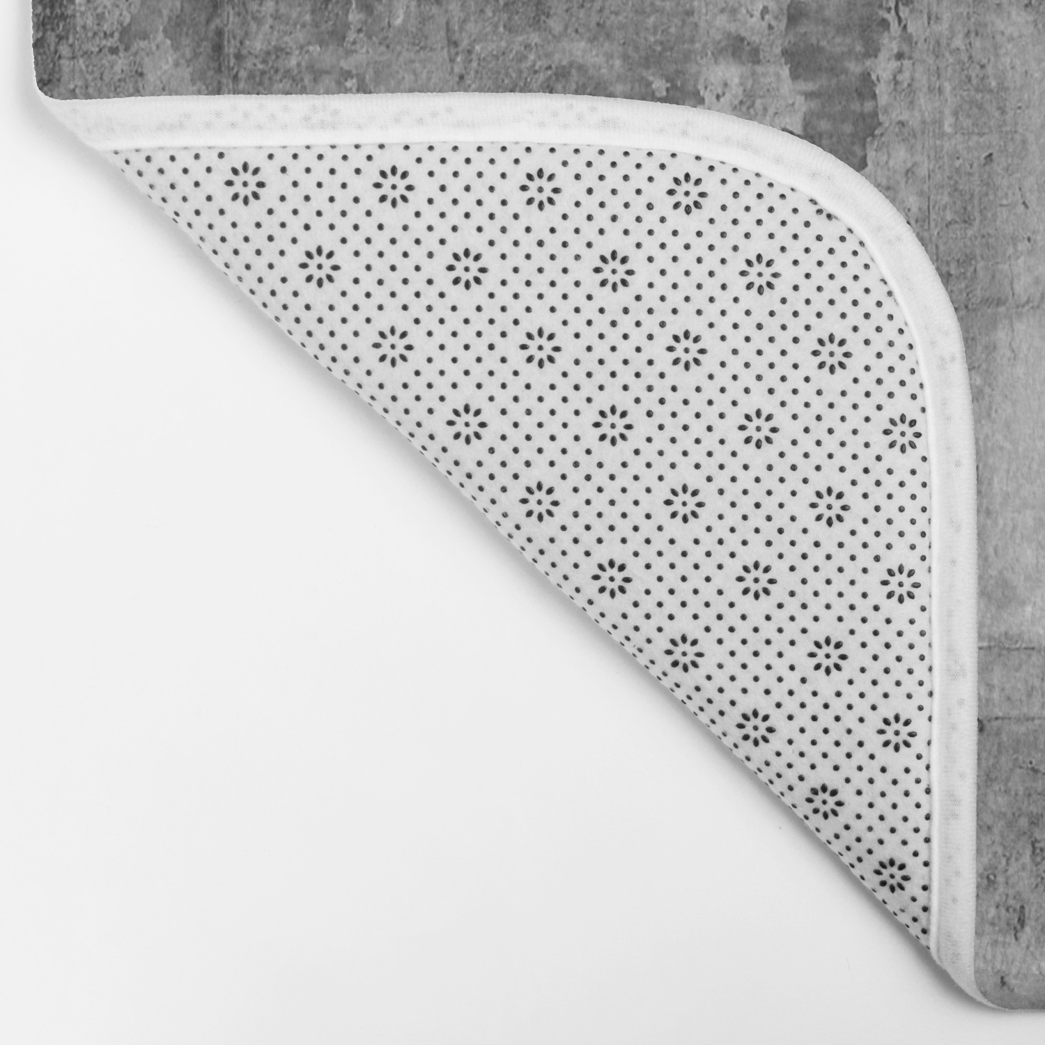 Grey Modern Industrial Rustic Bath Mat By Magictreesandbumebees