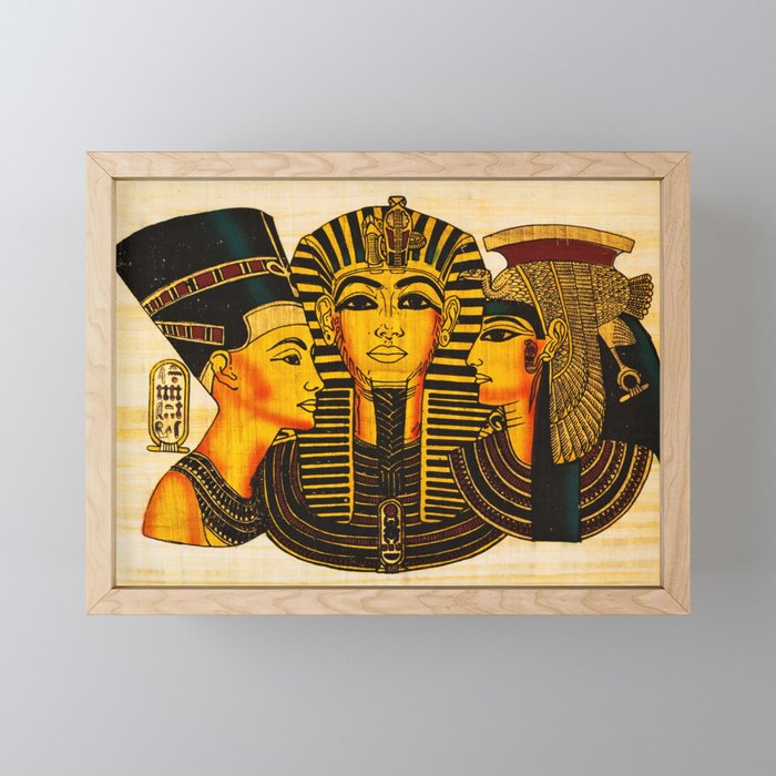 Egyptian Royalty Framed Mini Art Print