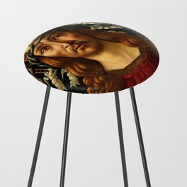 The Man of Sorrows by Sandro Botticelli Counter Stool