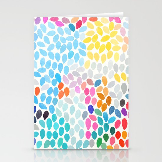 rain 9 Stationery Cards
