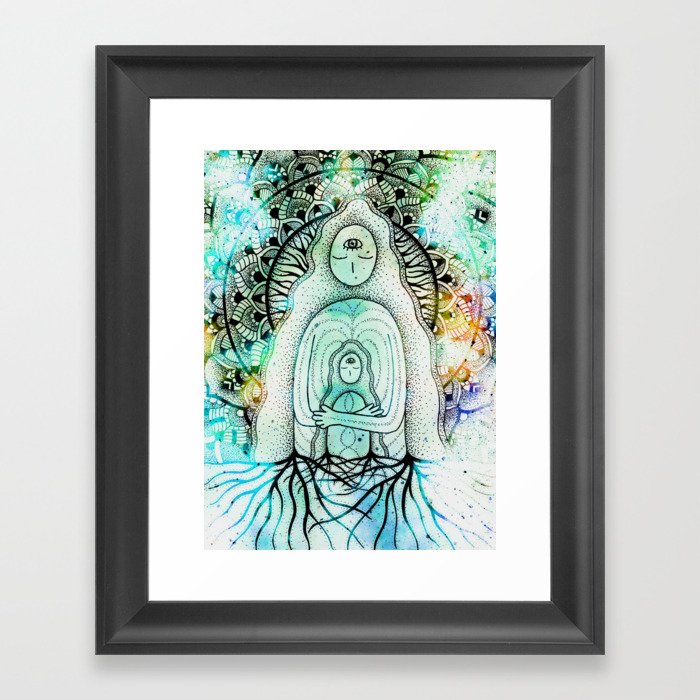 Inner Child (light version) Framed Art Print