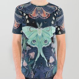 Luna Moth All Over Graphic Tee