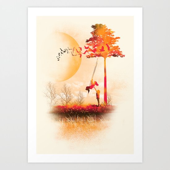 A Moment Like Forever Art Print