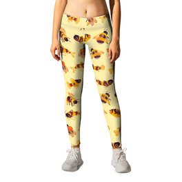 Bumblebee and fish Leggings