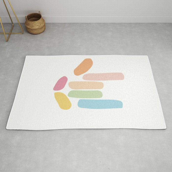 I Love You Abstract Hand Sign Rug By Pier23 Society6
