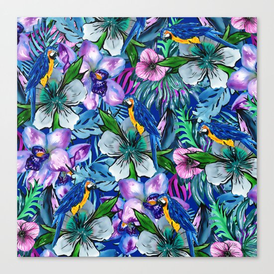 My Tropical Garden 5 Canvas Print