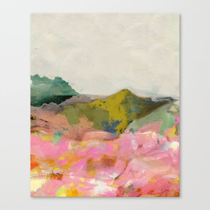 summer landscape Canvas Print