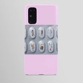 friends pink Android Case